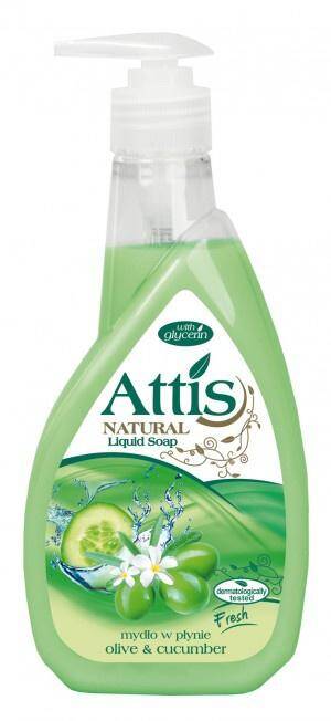 Mydło w płynie ATTIS z dozownikiem 400 (Zdjęcie 2)