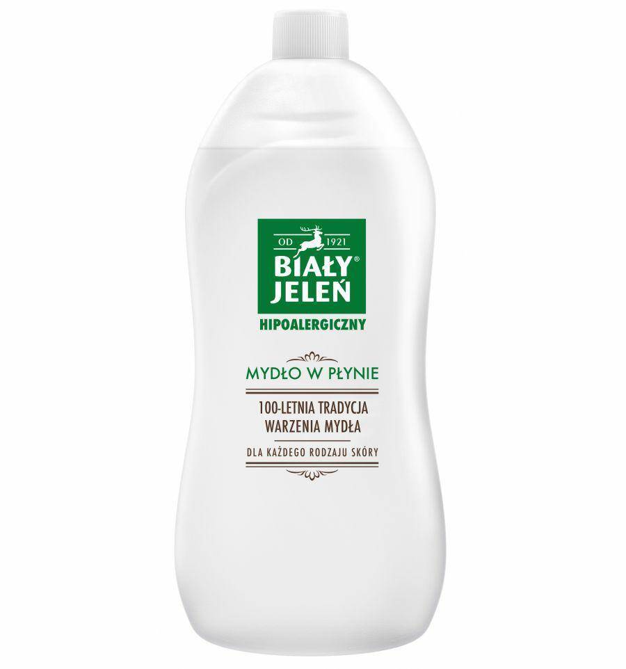 BIAŁY JELEŃ Mydło w płynie zapas 1L