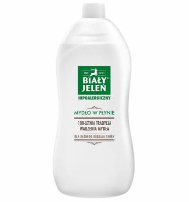 BIAŁY JELEŃ Mydło w płynie zapas 1L