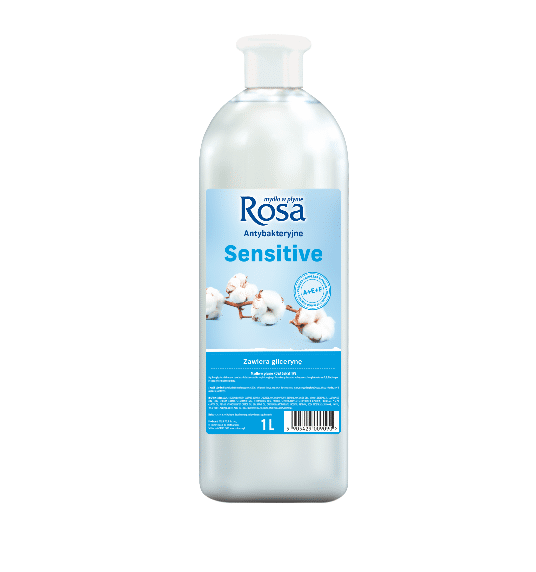 Mydło w płynie antybakteryjne ROSA 1L (Zdjęcie 1)