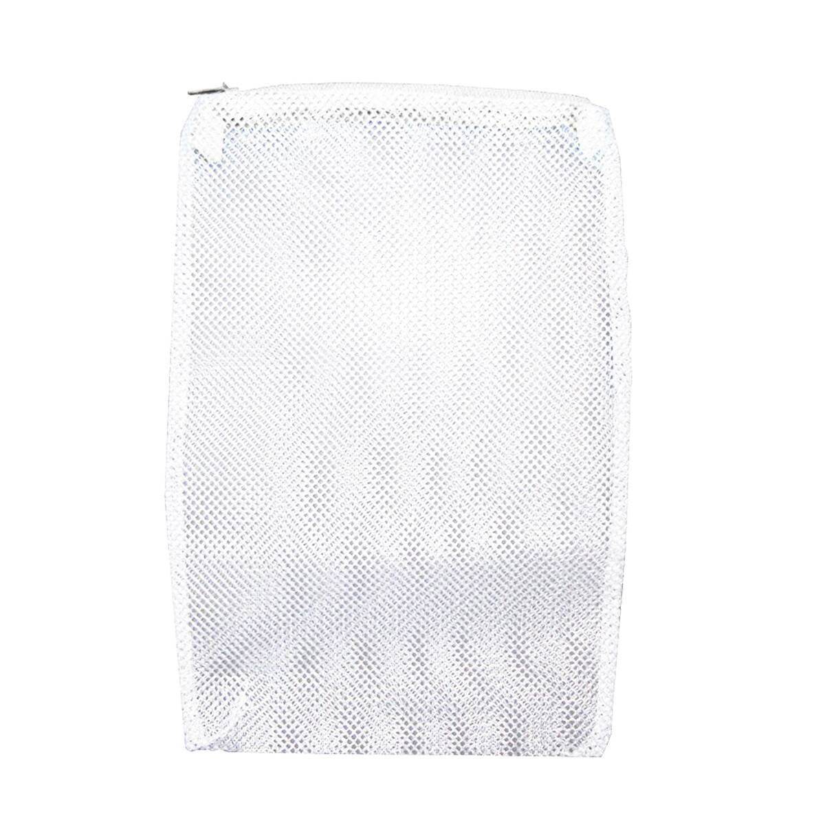 Aquarium filter media bag S white 15*21cm