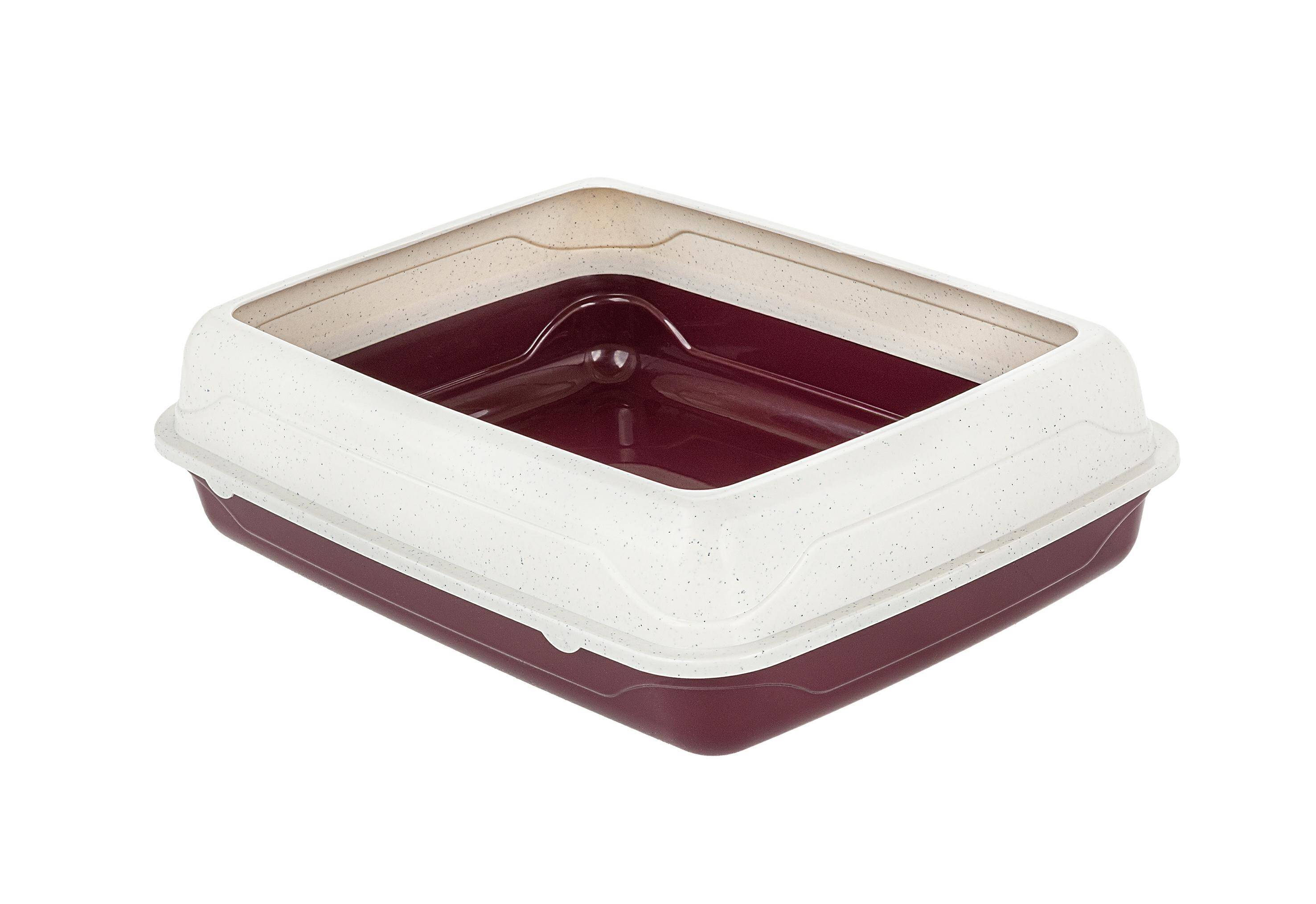 Cat Litter Tray PUSSY / Red - Happet