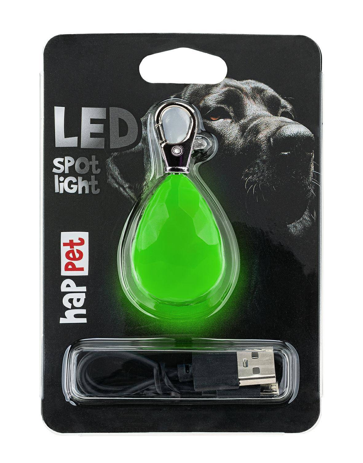 LED-Diamantanhänger grün
