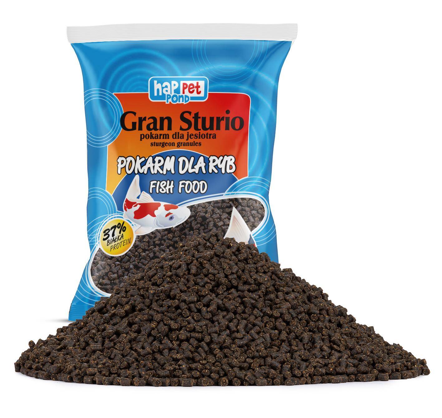 Gran sturio - food for sturgeon Happet 1L bag