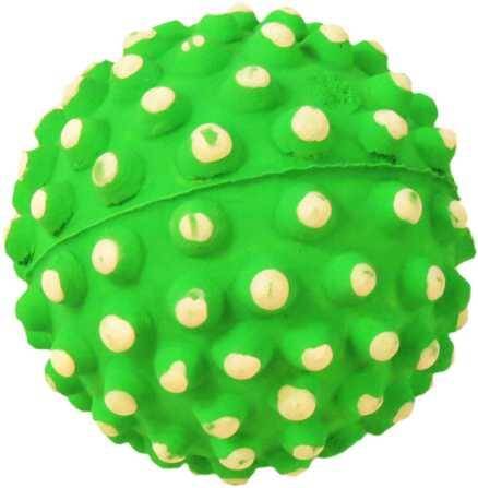 Zabawka piłka wypustki Happet 72mm zielona (Zdjęcie 1)