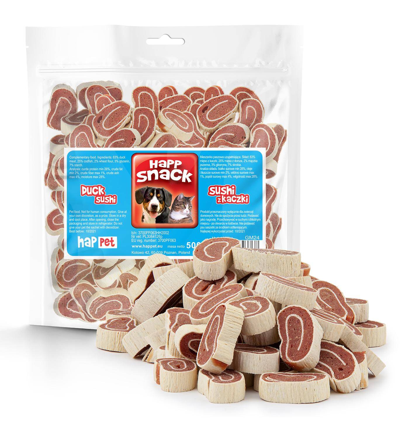 Duck Sushi - Happet GM24 - 500g