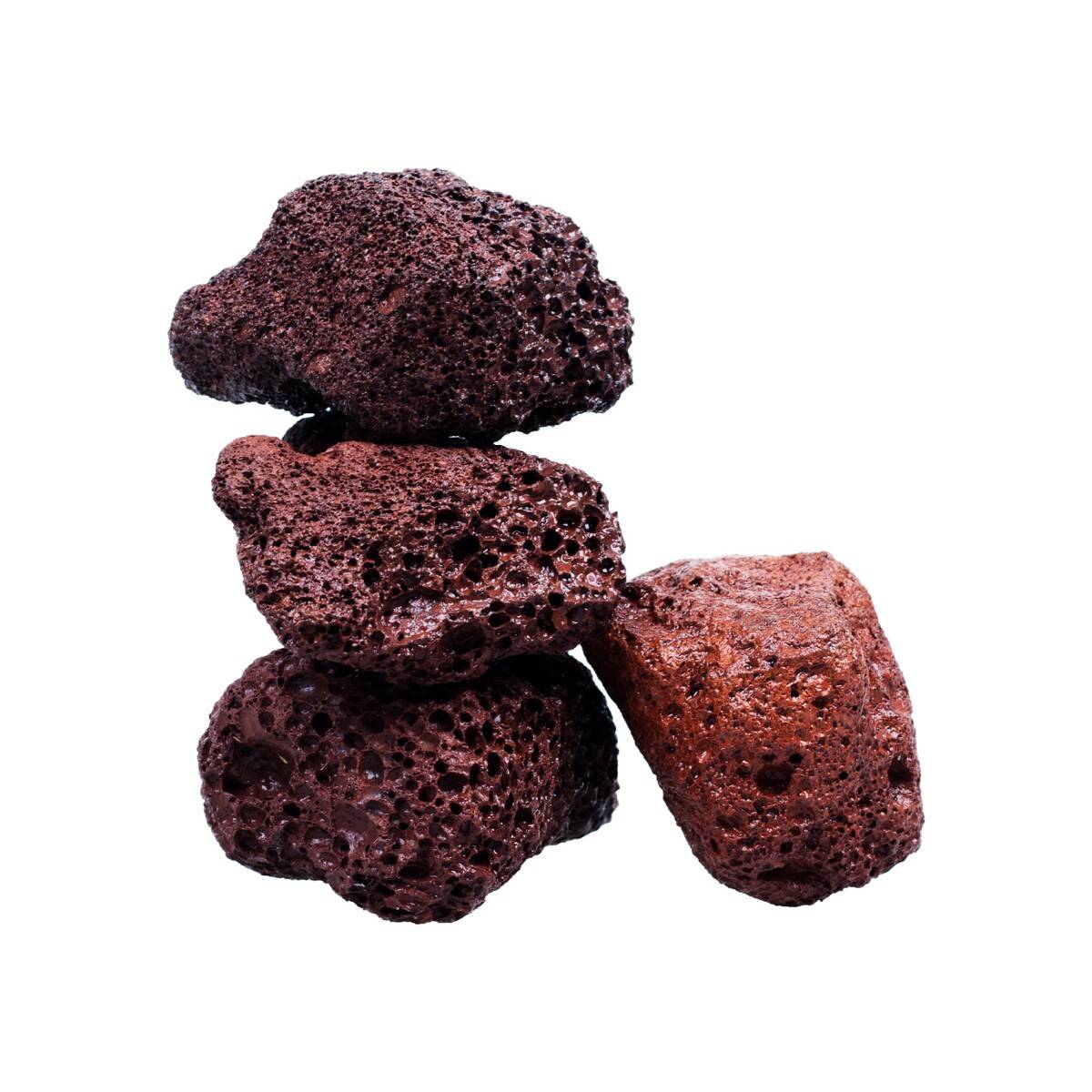 Red lava puzzle pieces Happet D204