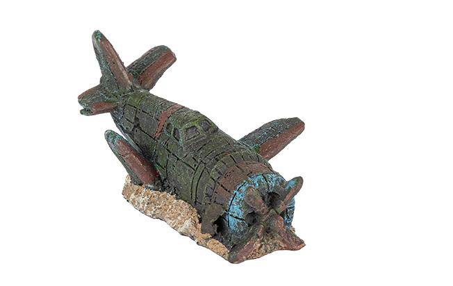 Aquarium plane decoration Happet R044 - 8,5 cm