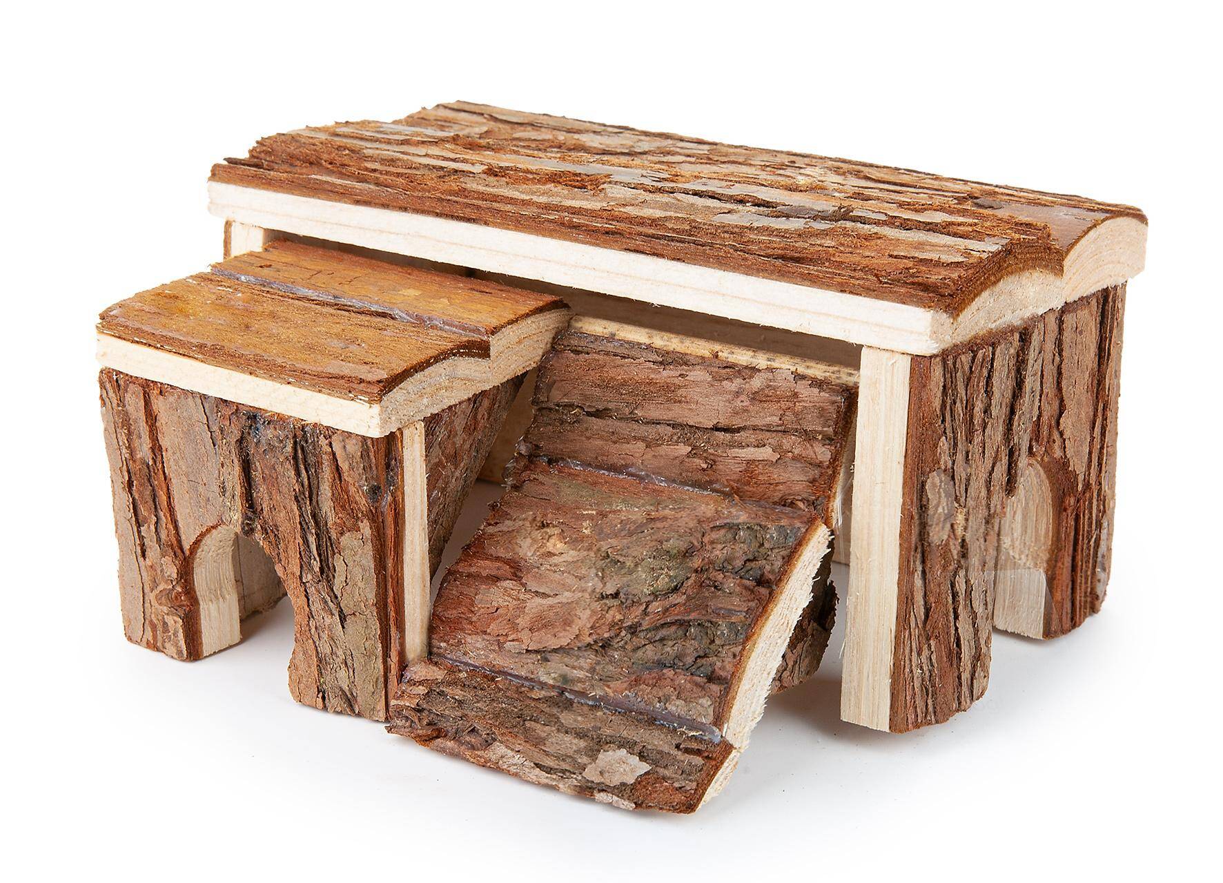 Hamster house 19 cm wooden (Z-K745YI)
