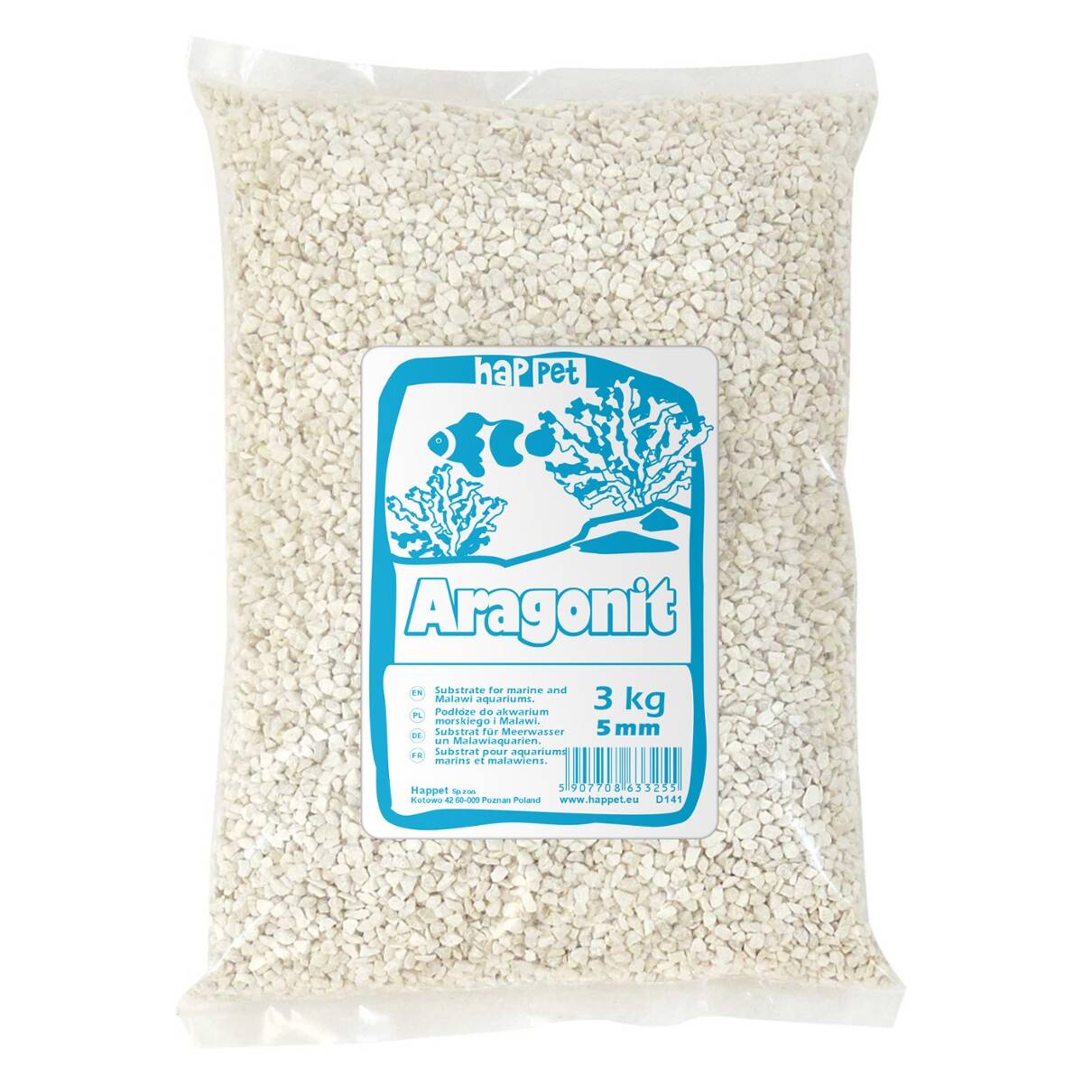 Aragonit Happet 4,0-6,0mm 3kg (M-D141AR)