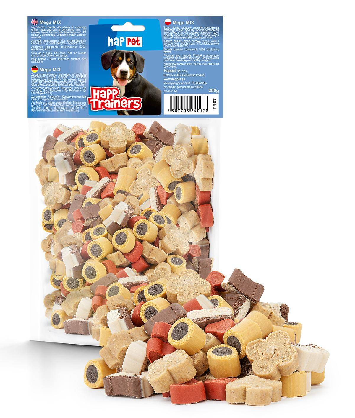Happ Trainers Mega mix 200g Happet (Z-TR07CM)