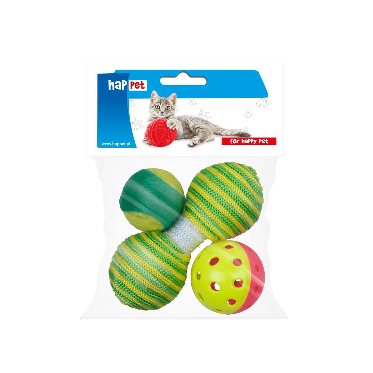 Cat Toy / Dumbbels & Balls - Happet