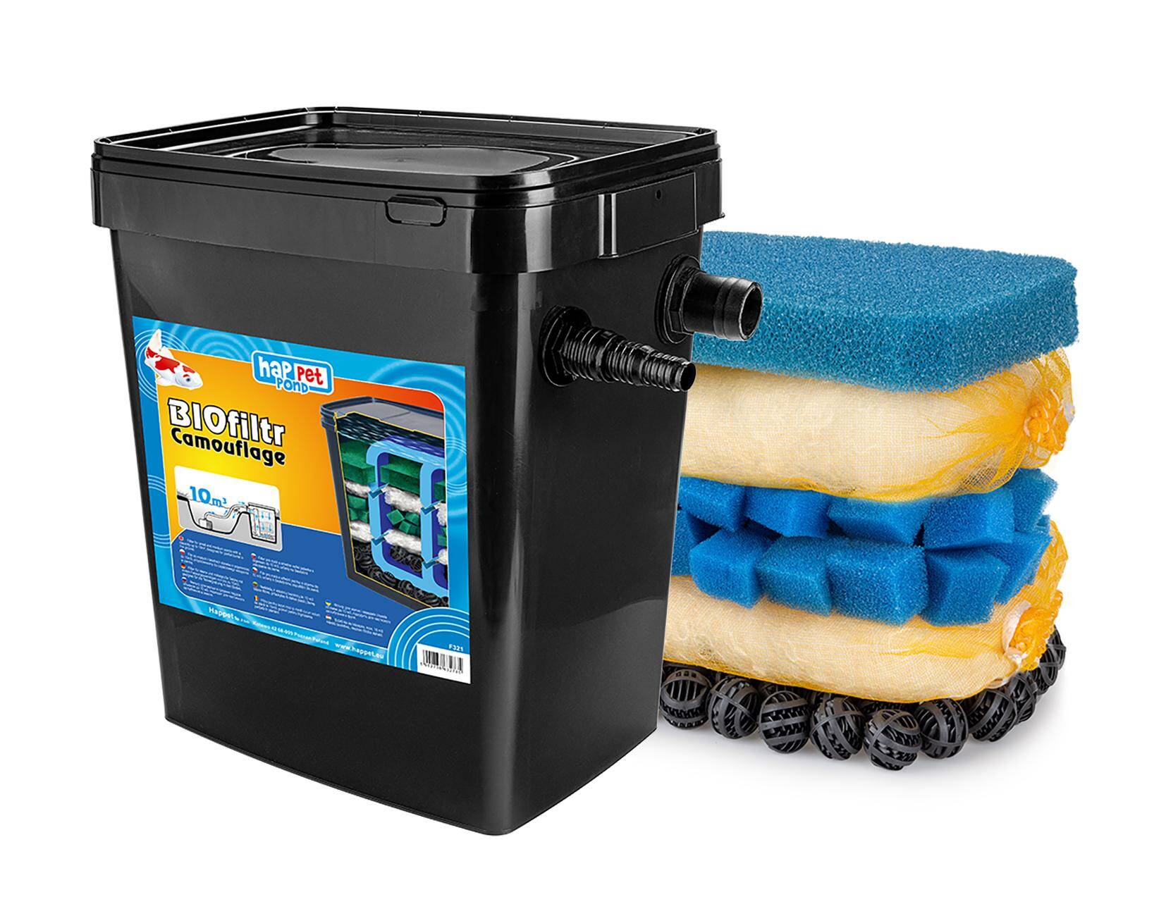 Teichfilter BIOfilter Tarnung Happet (L-F002AN)