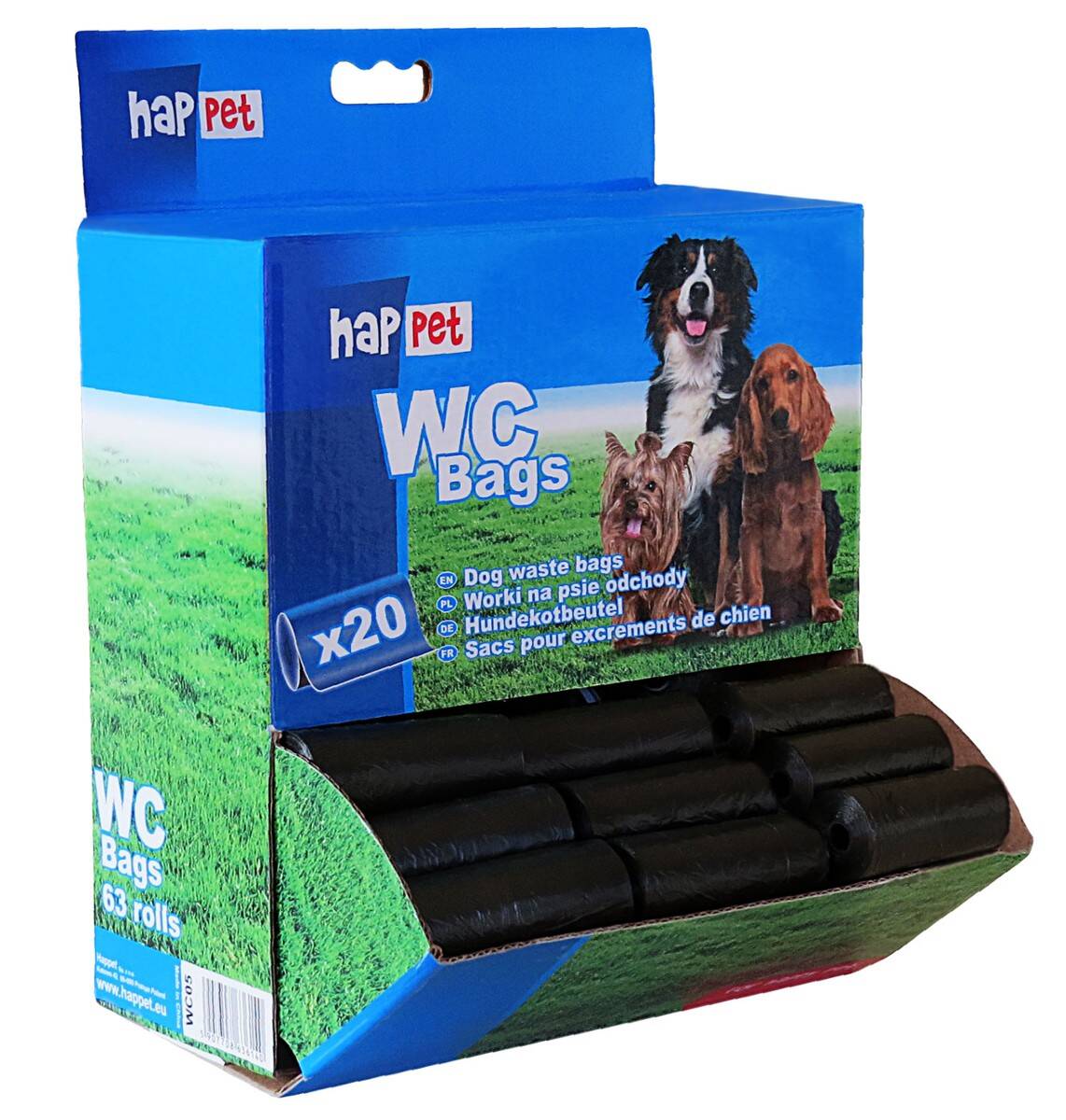 Poop Bags 63 roll WC05