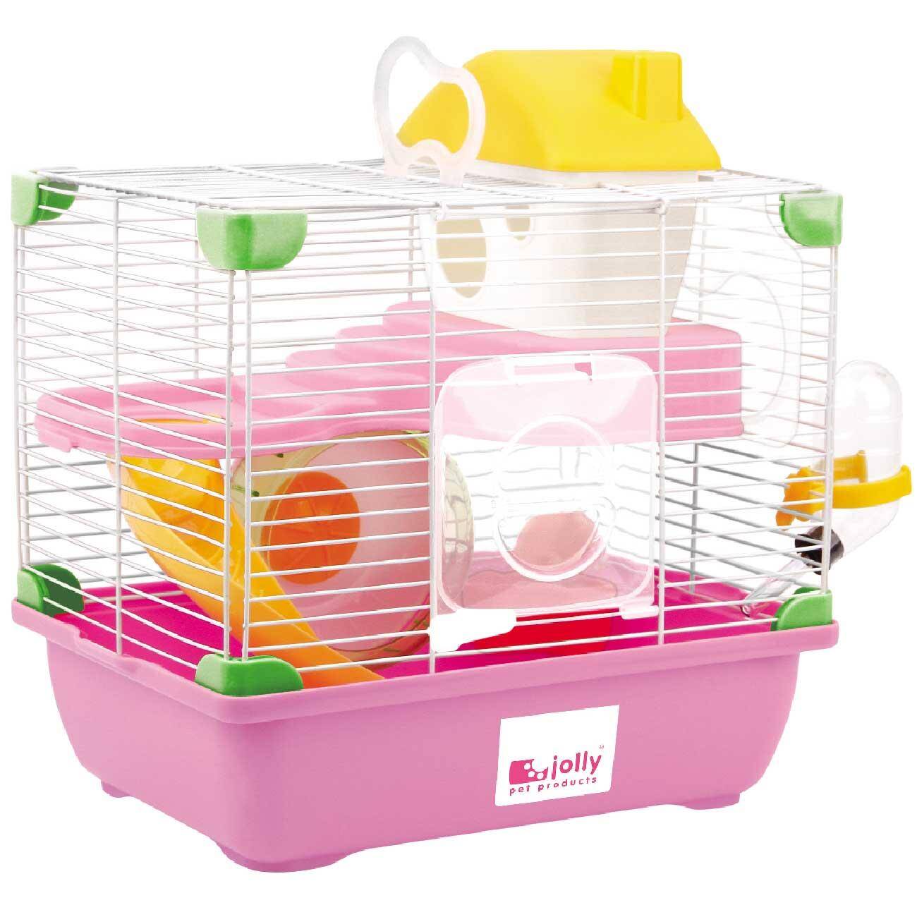 Cage GREMI Cozzy Cottage M / Pink - Happet