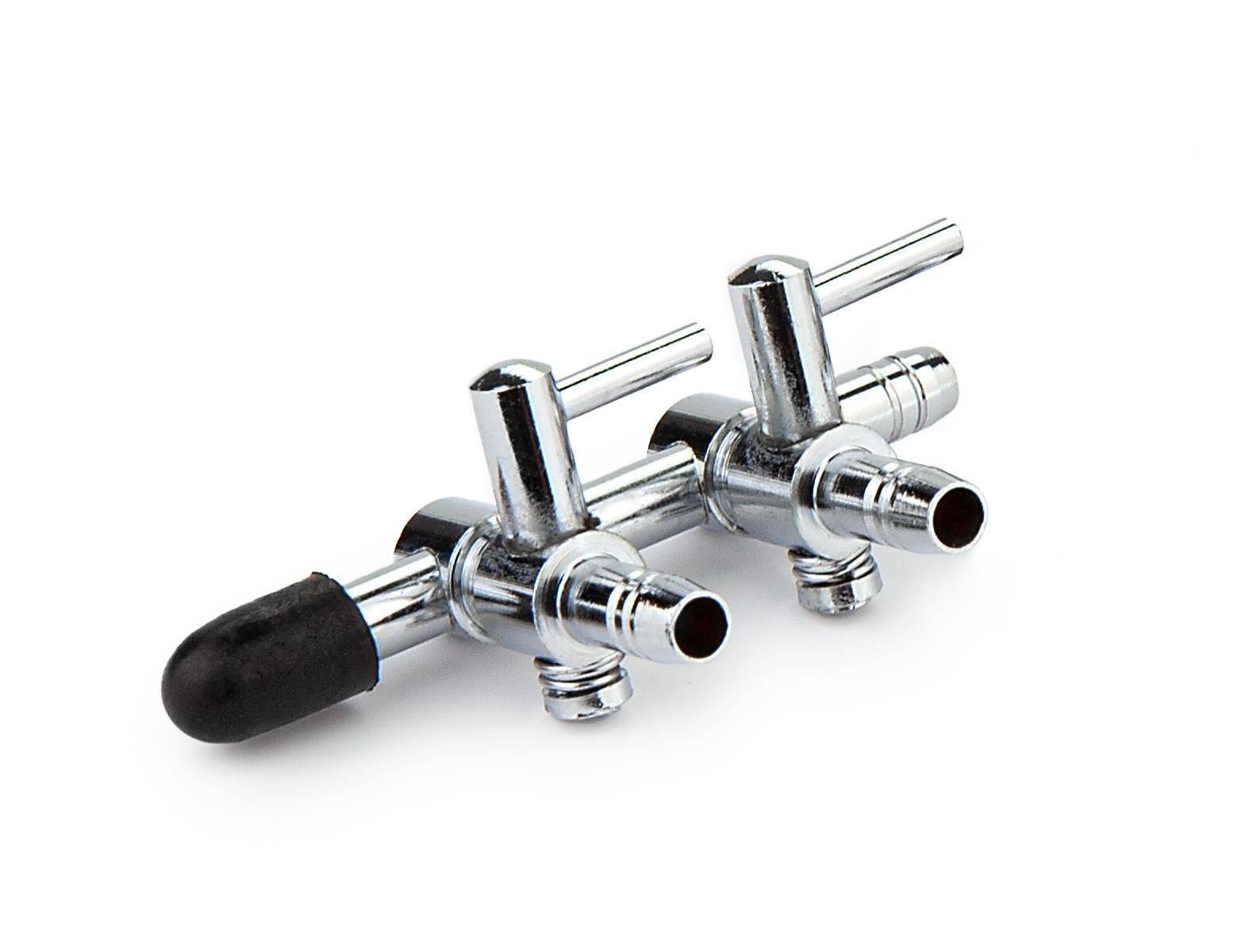 Metal air divider with valves 2-ways Happet 5 pcs.