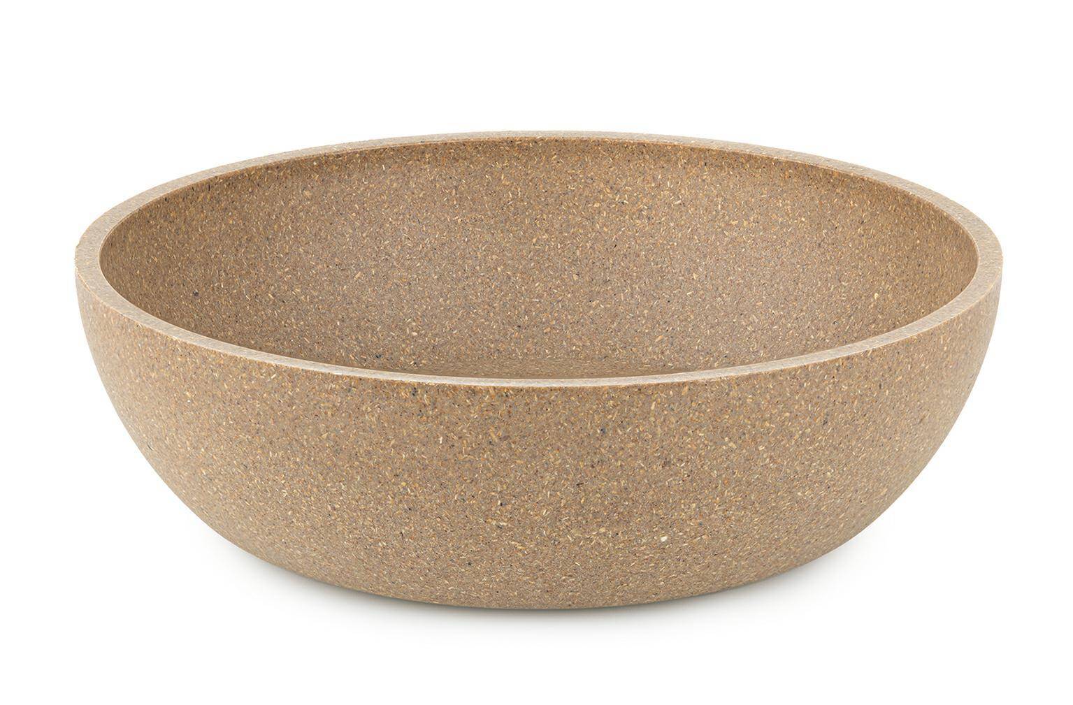 Bamboo bowl beige 21cm