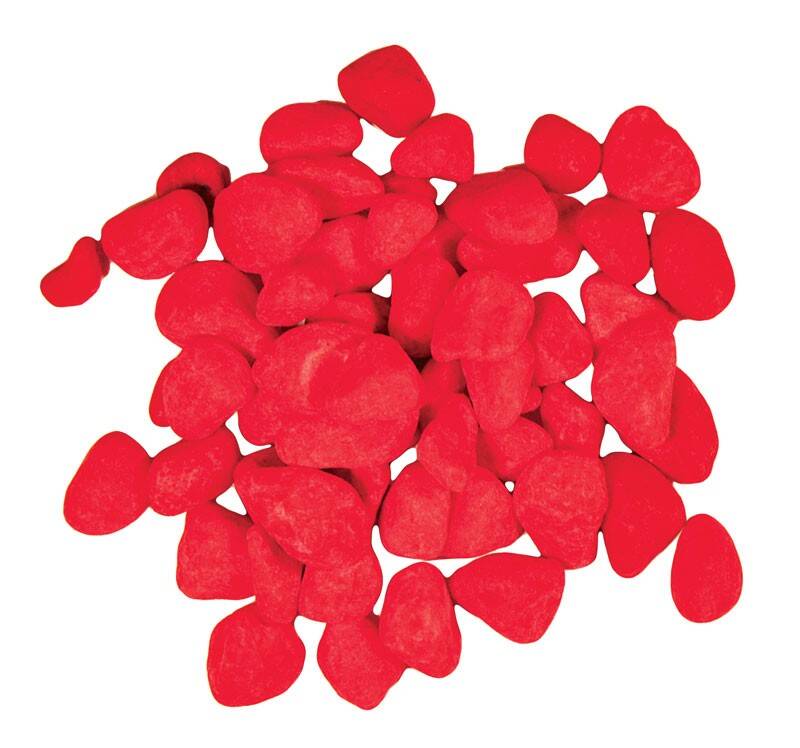 Dekorativer Aquarienkies Happet rot 0.7cm 0.5kg (S-E036YW)