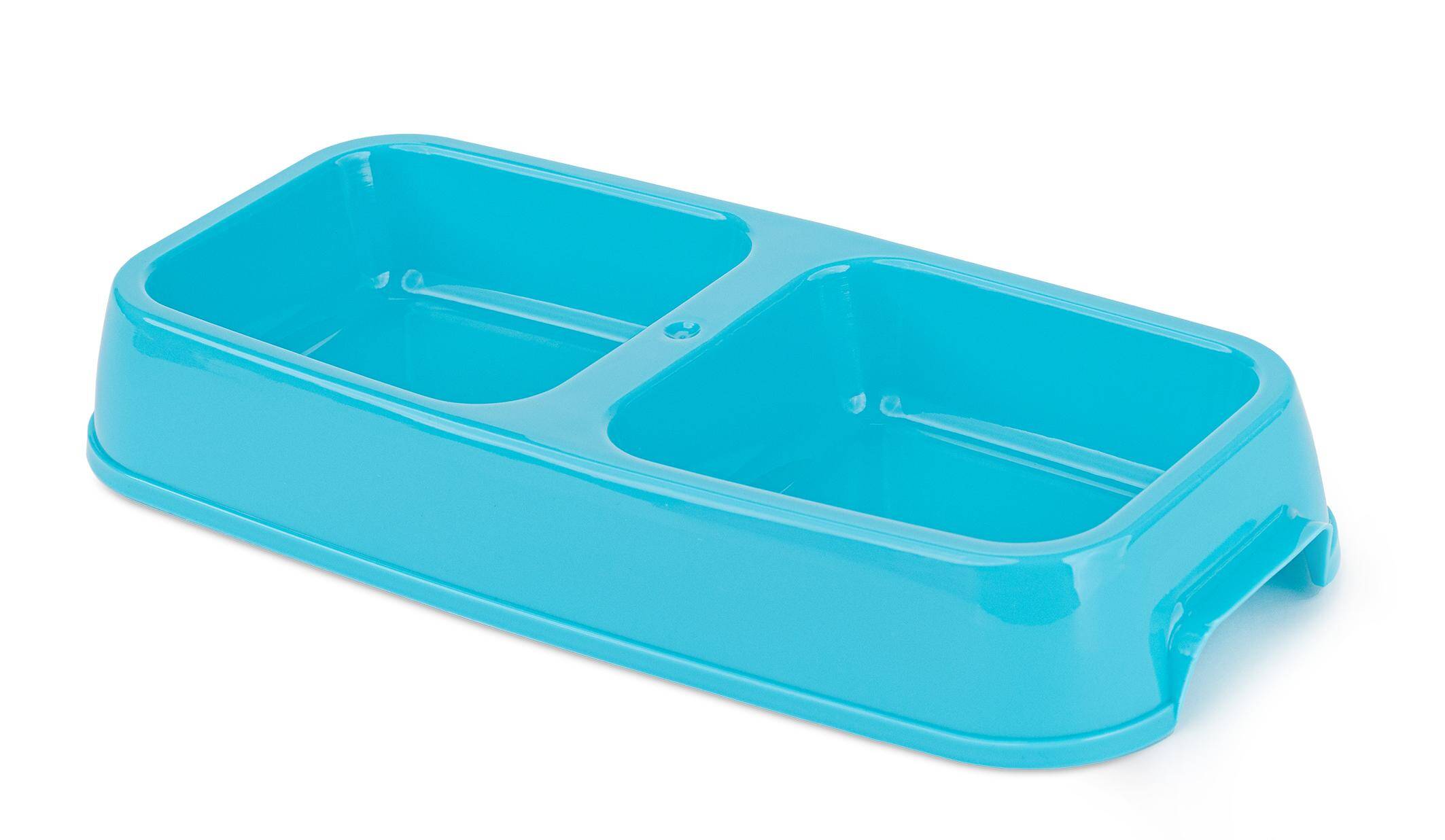 Plastic Double Pet Bowl Happet MP40 2x 0,25l