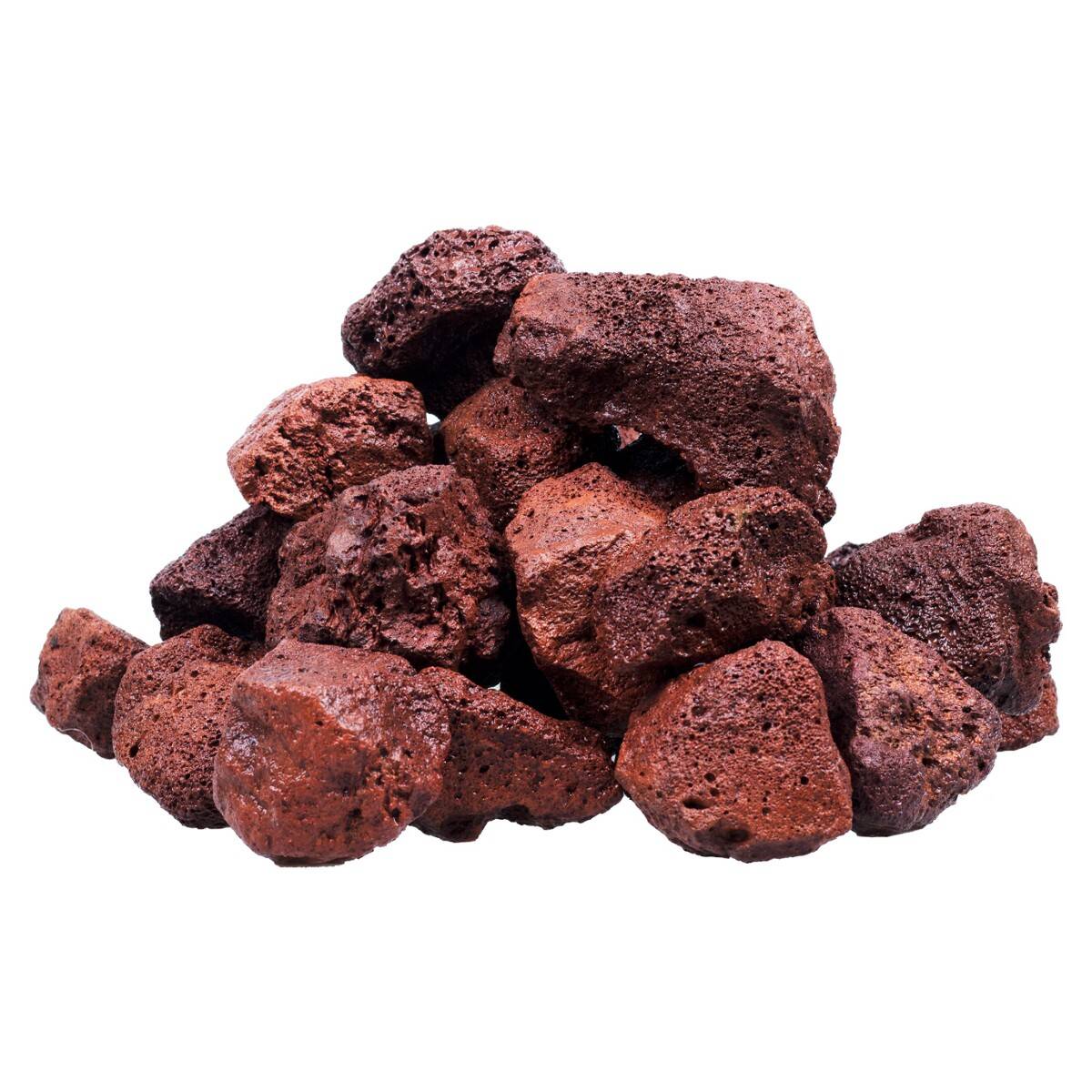 Red lava puzzle pieces Happet D203