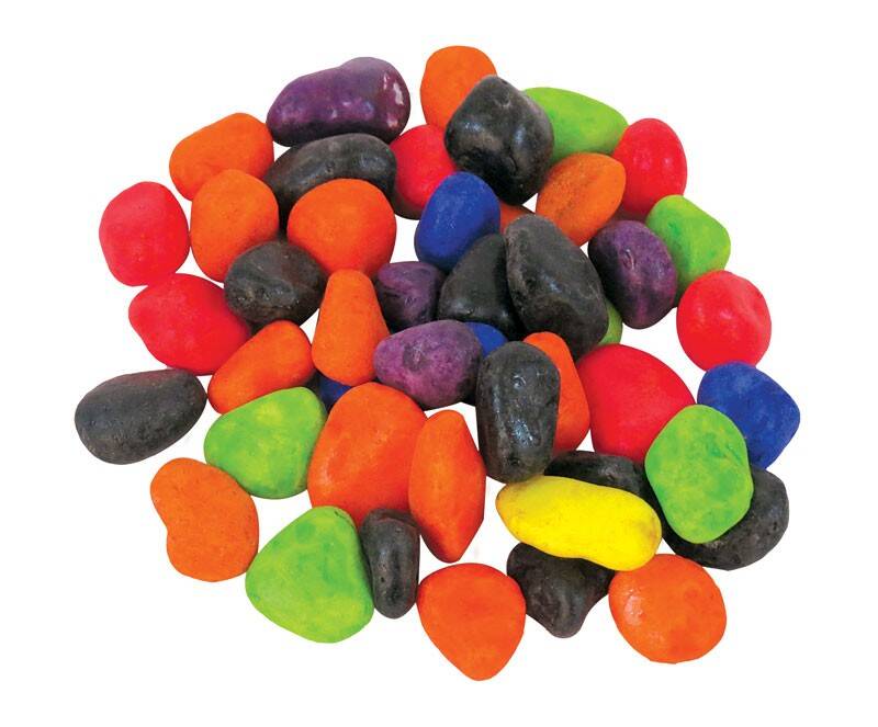Dekorativer Aquarienkies Happet dunkel mix 1.5cm 0.5kg (S-E065YW)