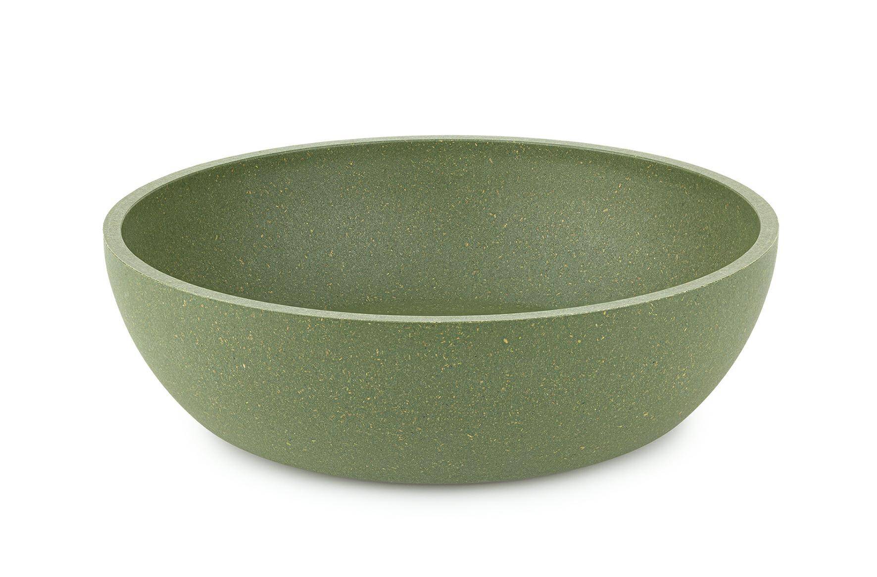 Bamboo bowl green 17cm
