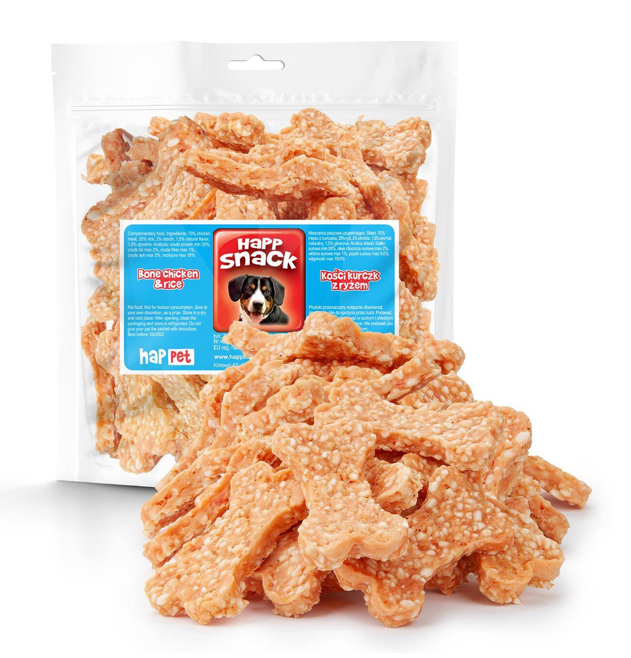 Chicken & rice bone 9cm Happet (Z-GM94HC)