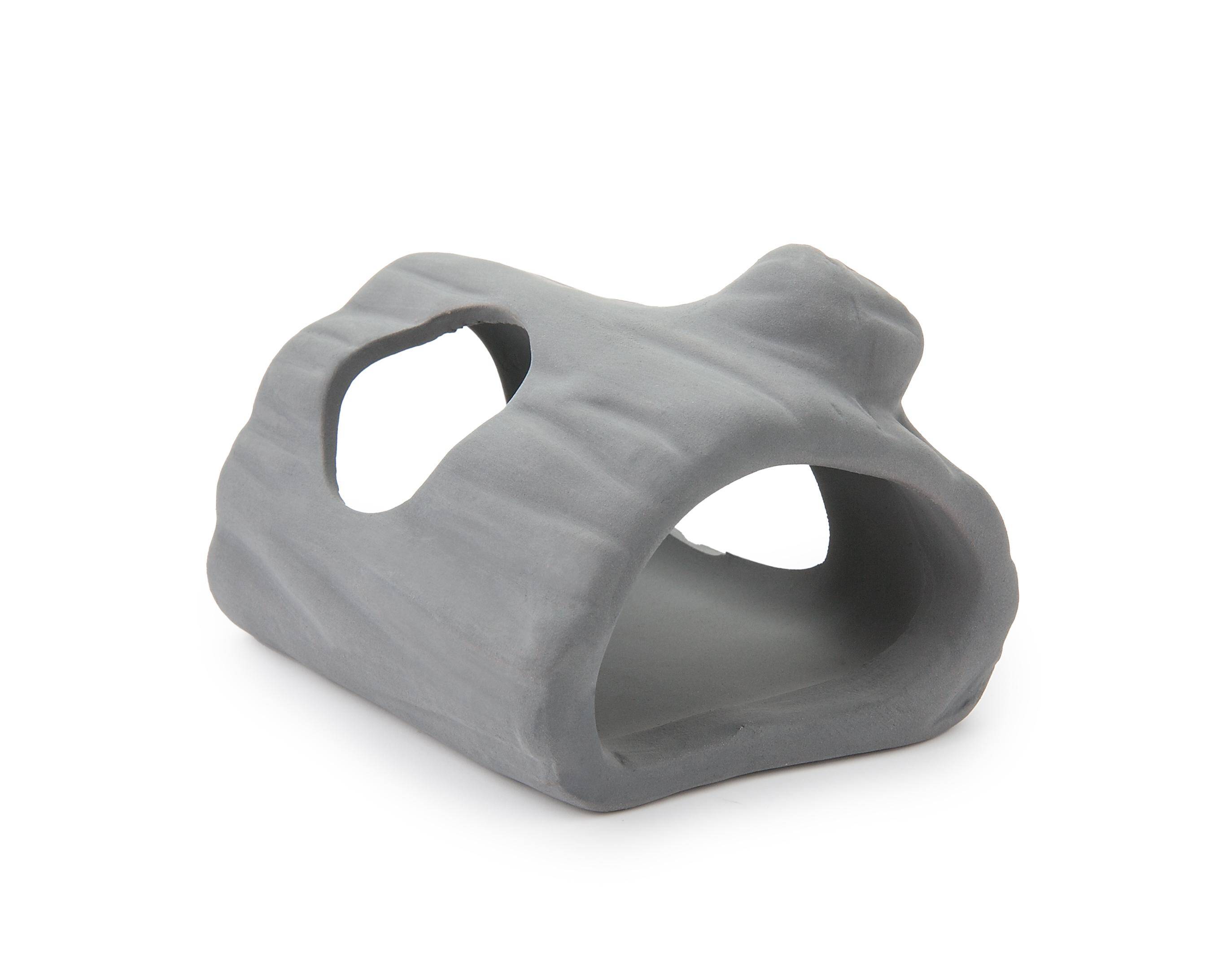 Ceramic decoration - root with holes for aquarium and terrarium Happet U931 - 9 cm