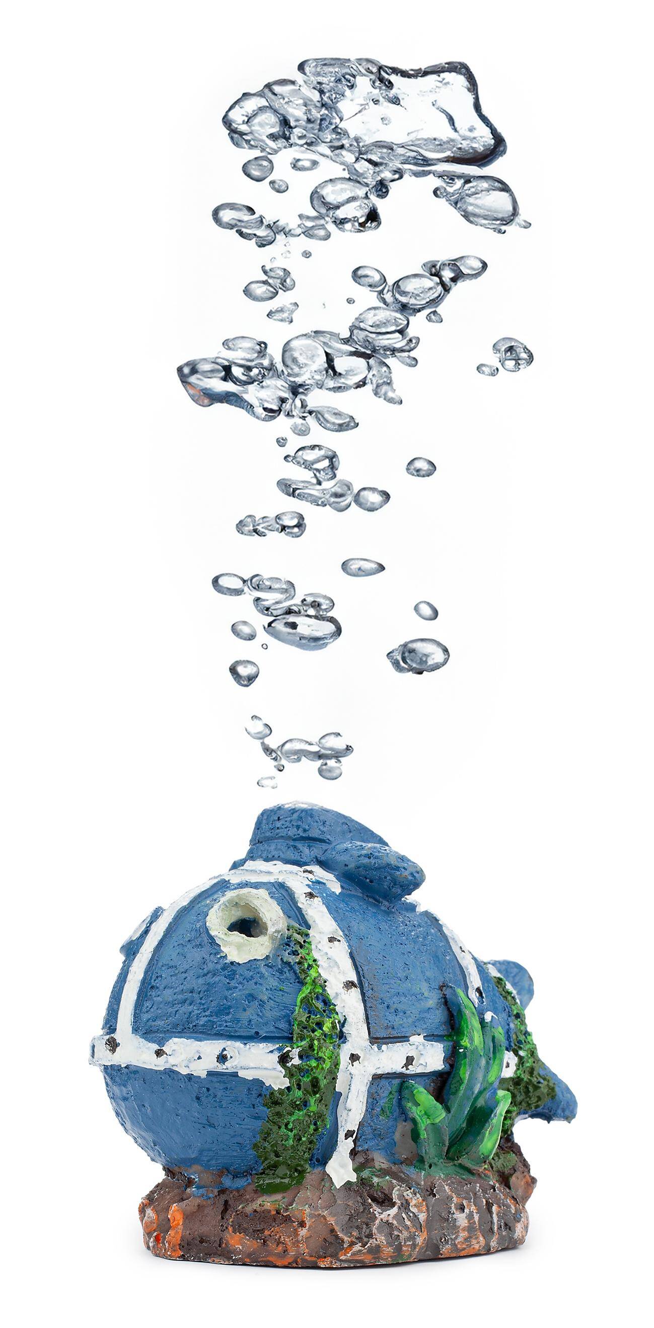 Aquarium bubble decoration - submarine Happet U735 - 6,5 cm