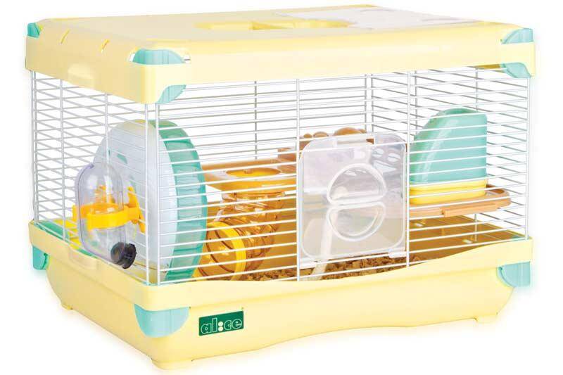Rodent Cage GREMI Adventure Land / L Beige - Hamster
