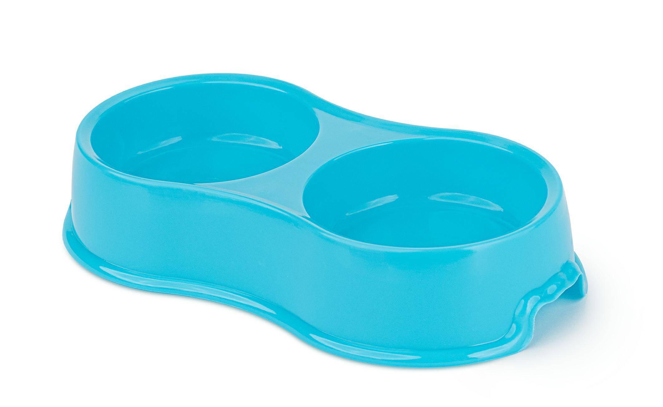 Plastic Double Pet Bowl Happet MP31 2x 0,16l