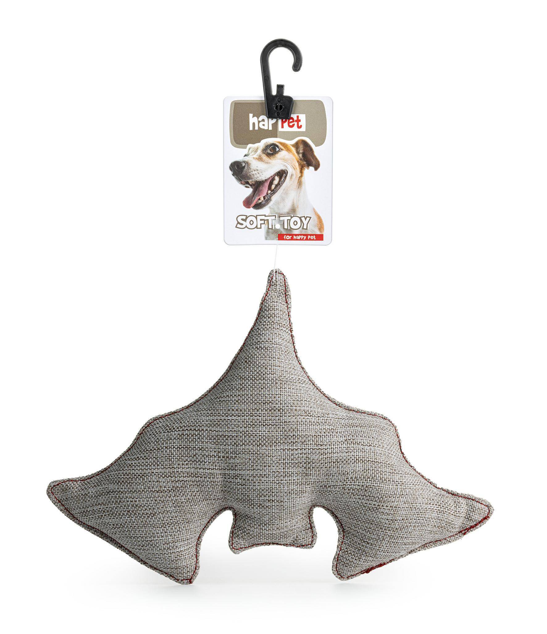 Z892 Textile toy bat beige 25cm