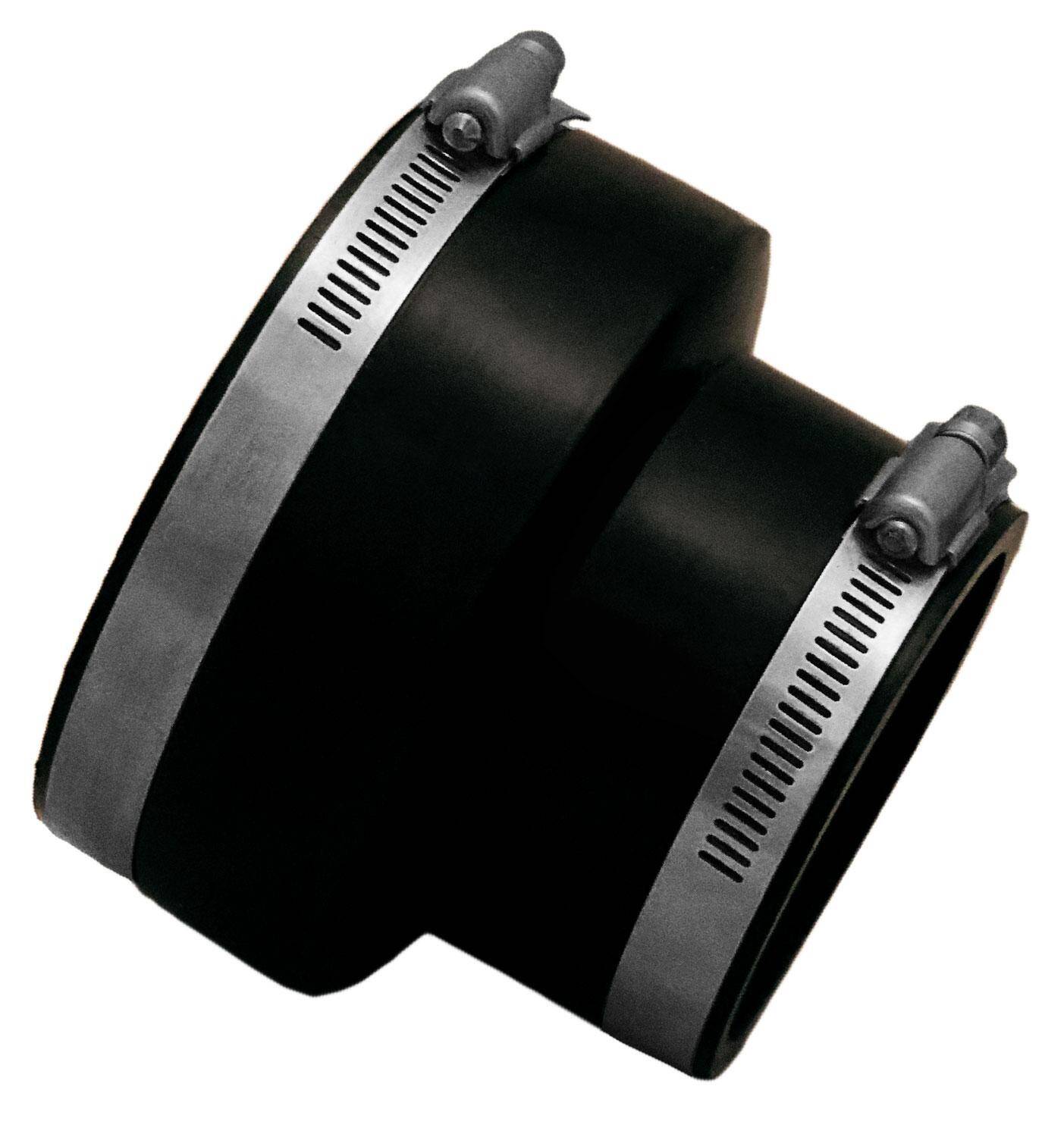 Rubber muff reducer 110/75 mm (Mat000122)
