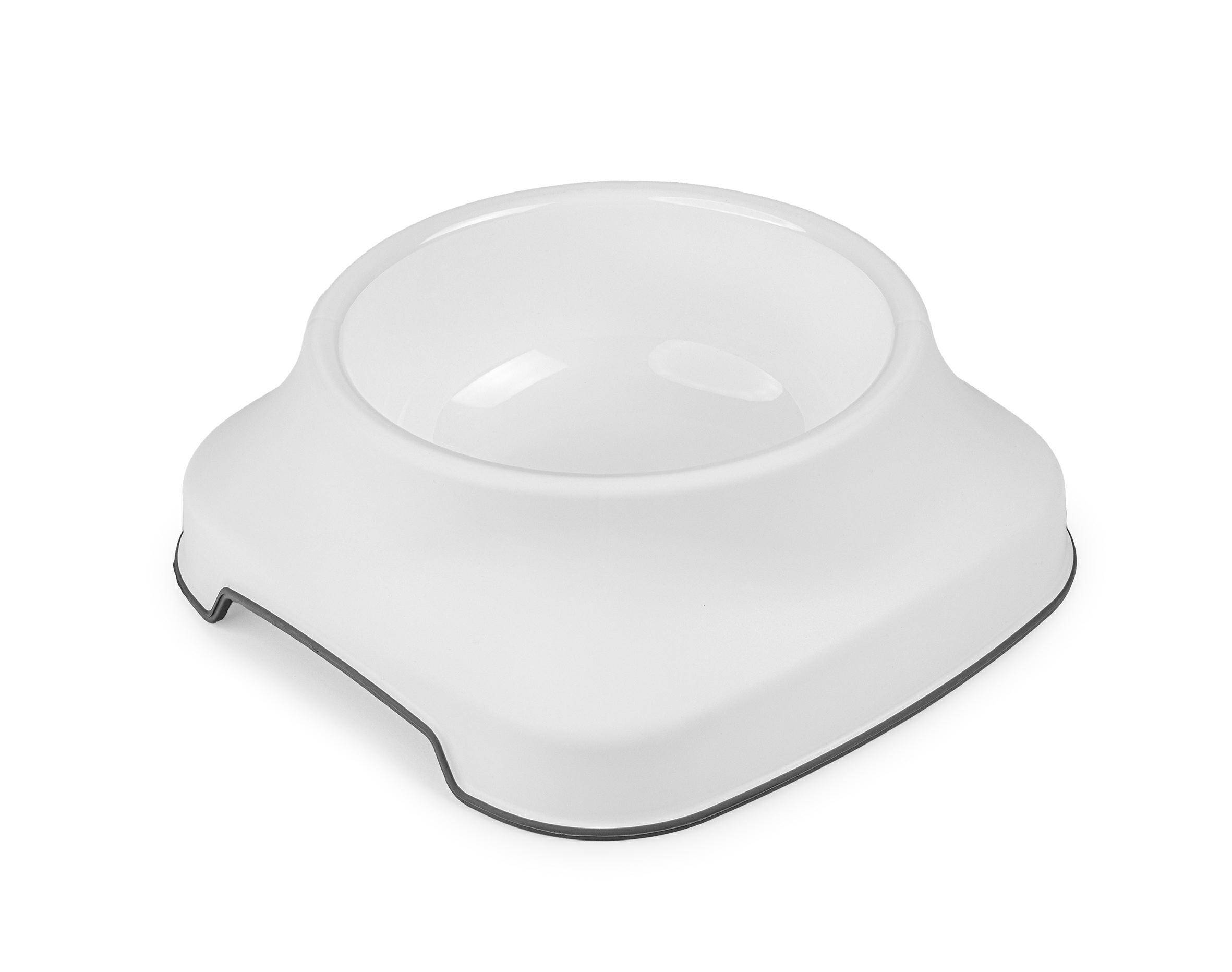Plastic Bowl GLAM 1 L white
