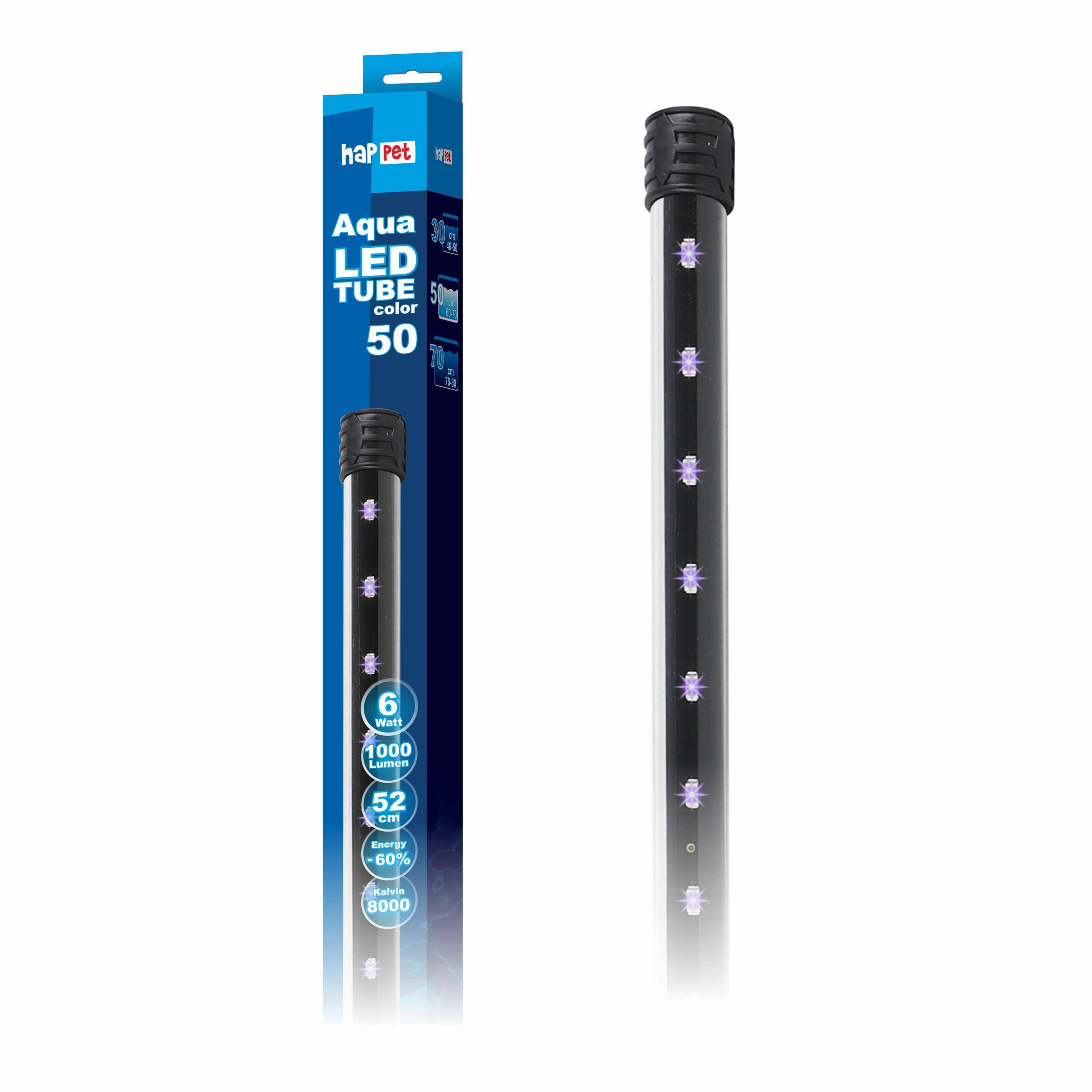 Lampe AquaLED Tube Color 6W/52cm (S-LTC6JW)