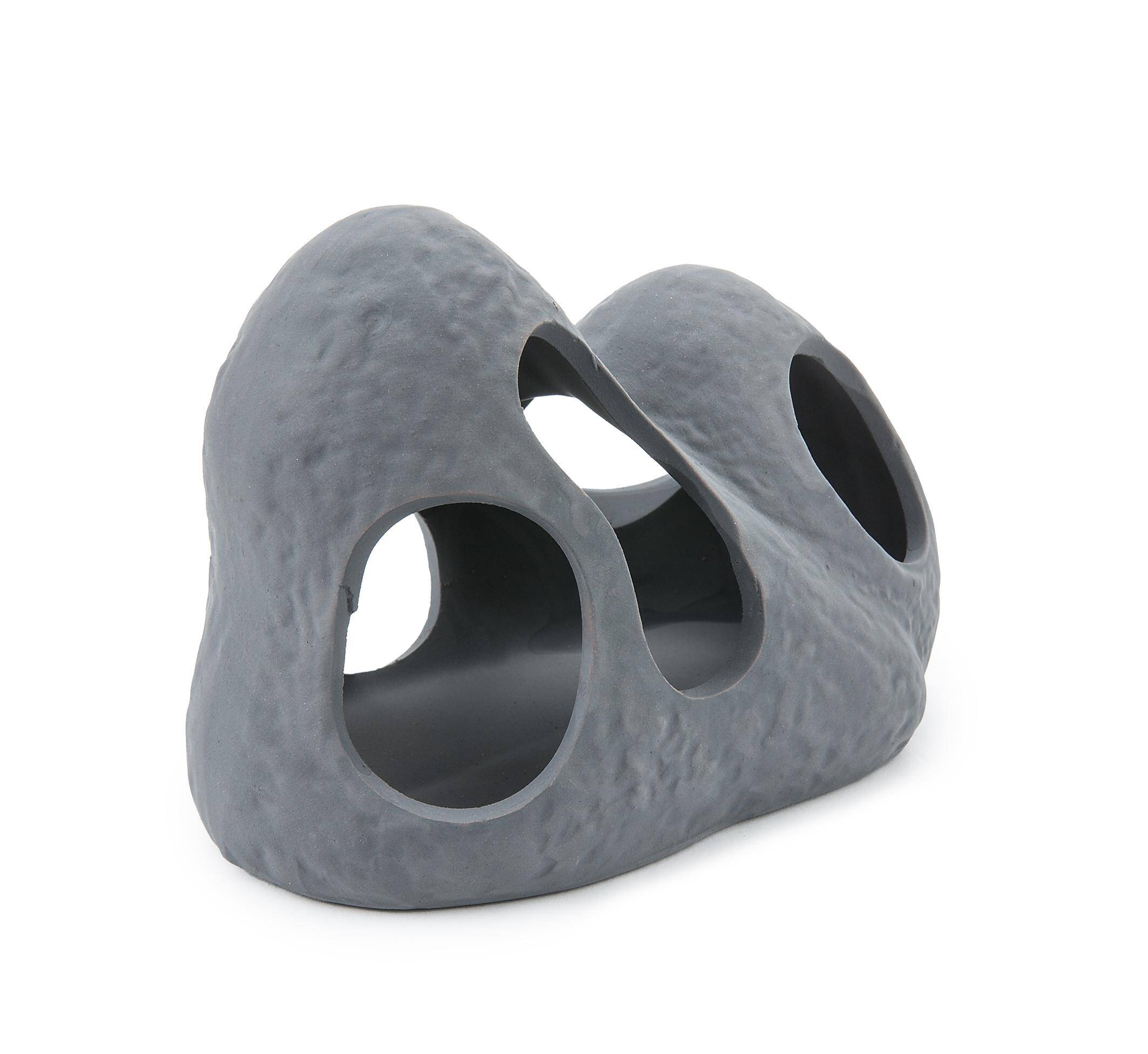 Ceramic decoration - rock with holes Happet U946 - 11 cm