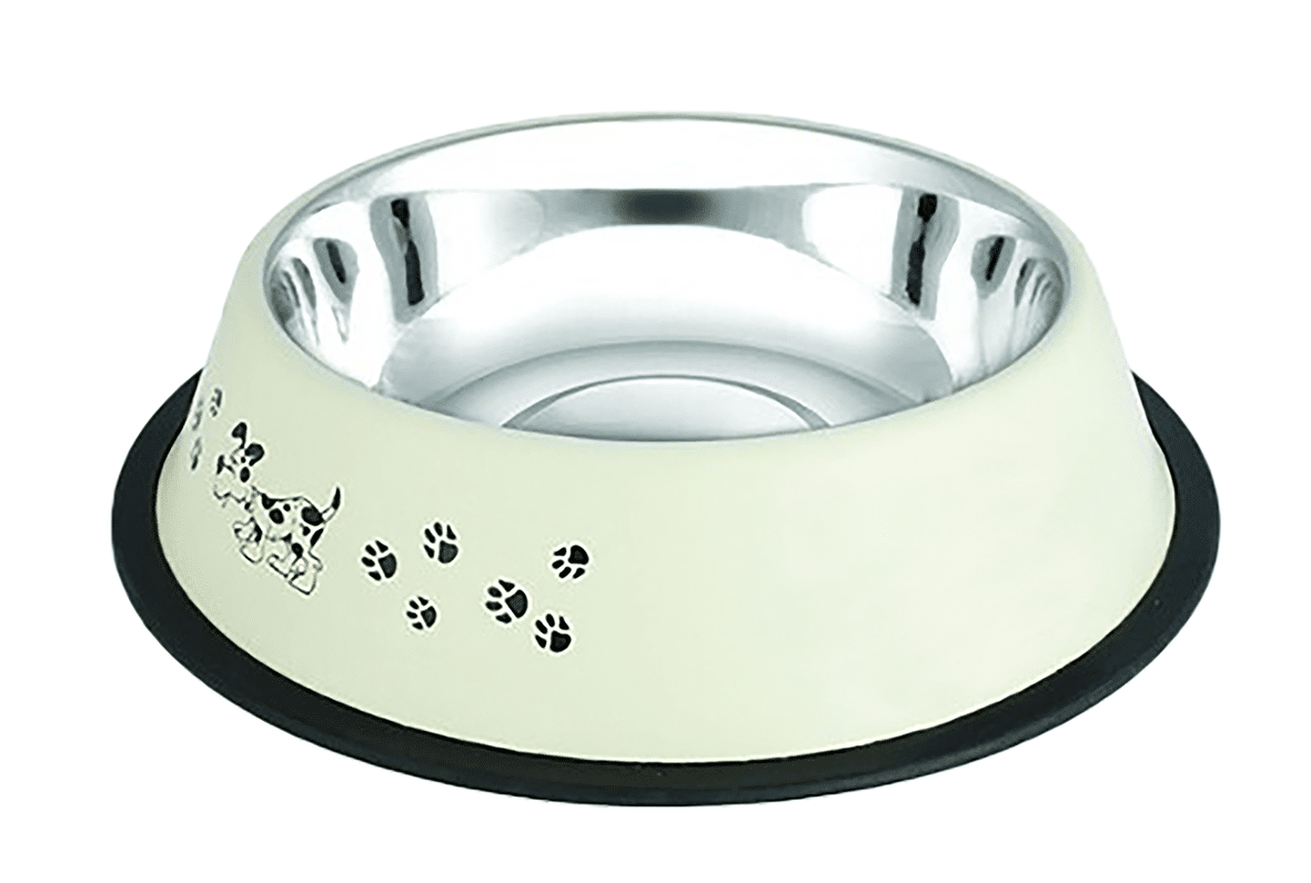 Bowl / Dog Pattern Happet MM93 25cm/2.4l