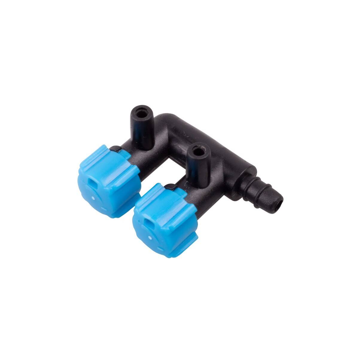 Air divider with valves 2-ways Happet 5 pcs.