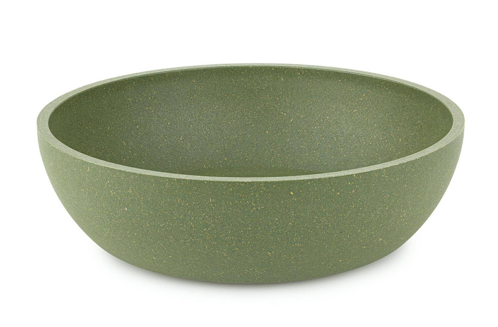 Bamboo bowl green 21cm