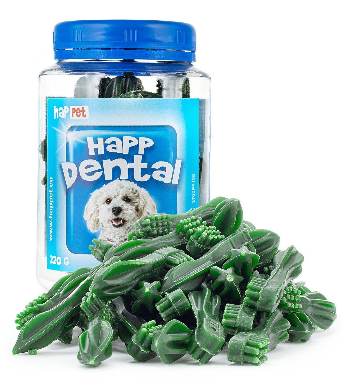 HAPP Dental toothbrush mint 220g jar