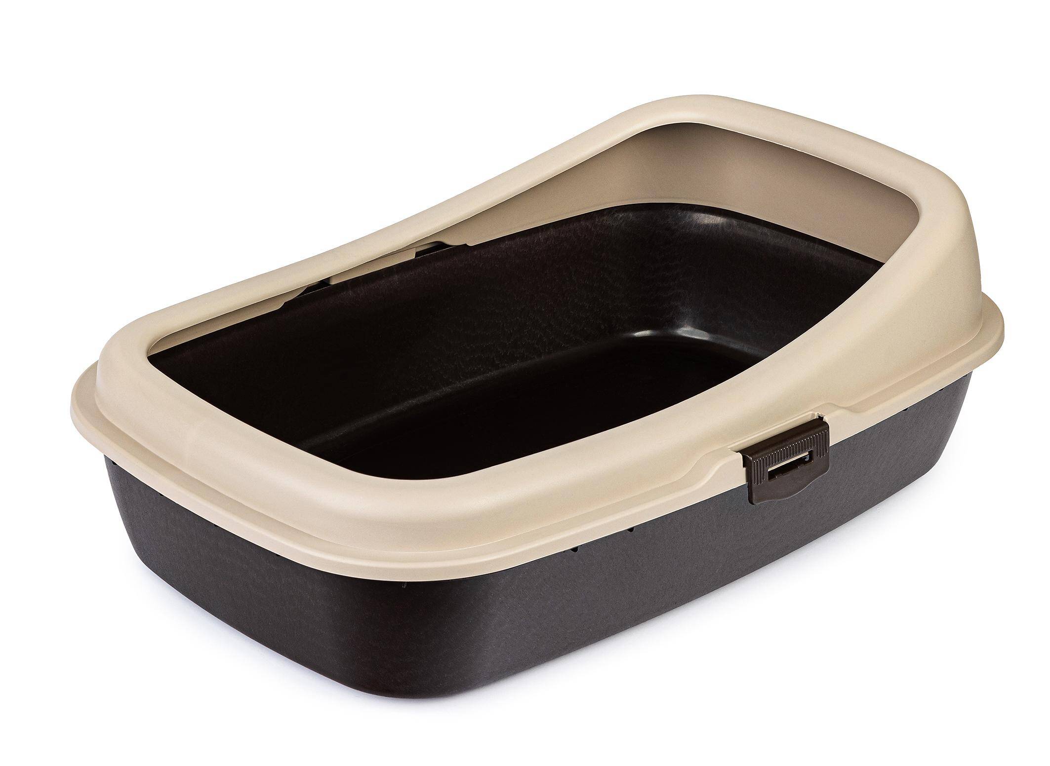 Classic Litter Box Beige & Brown