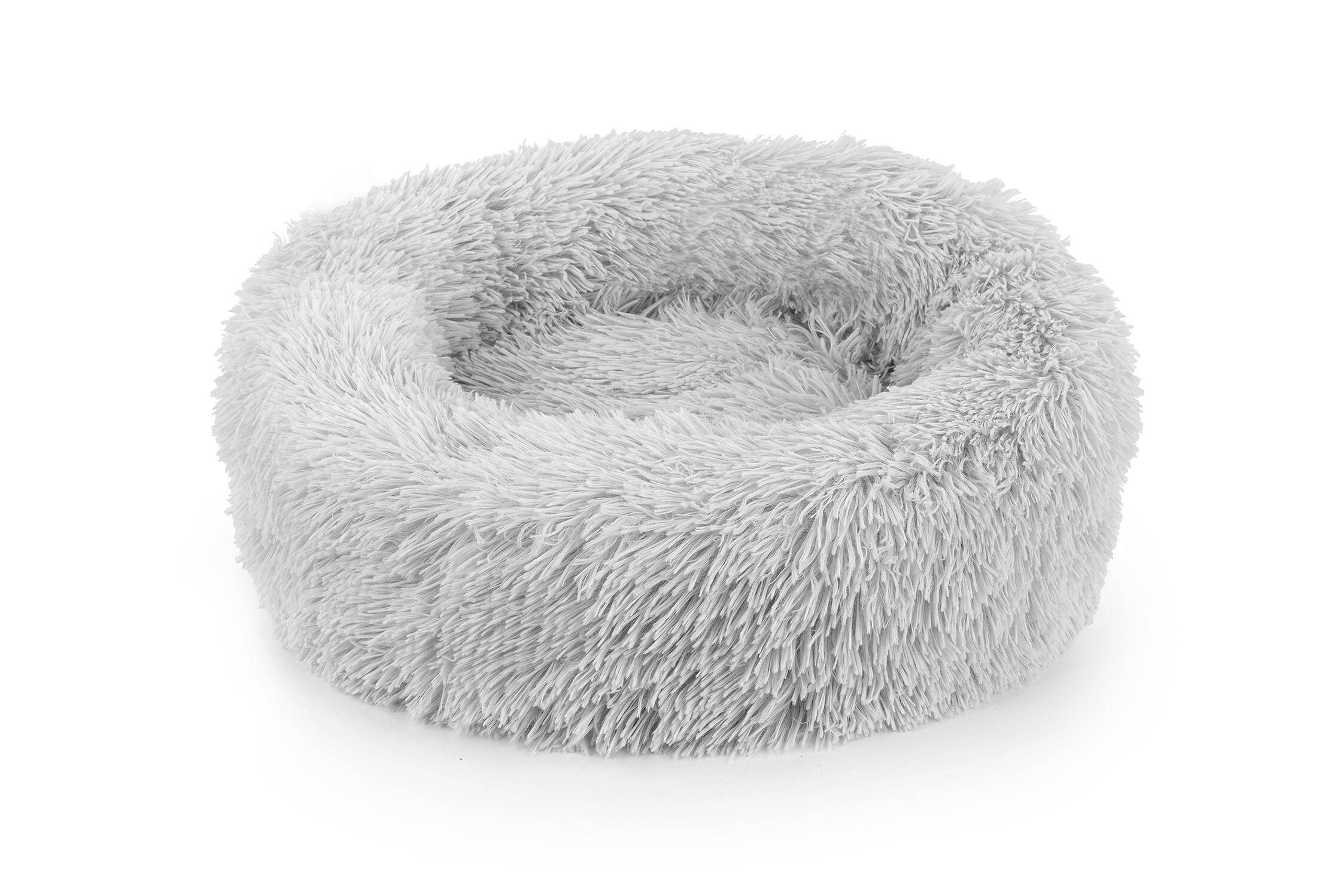 Plush pet bed grey S 50cm
