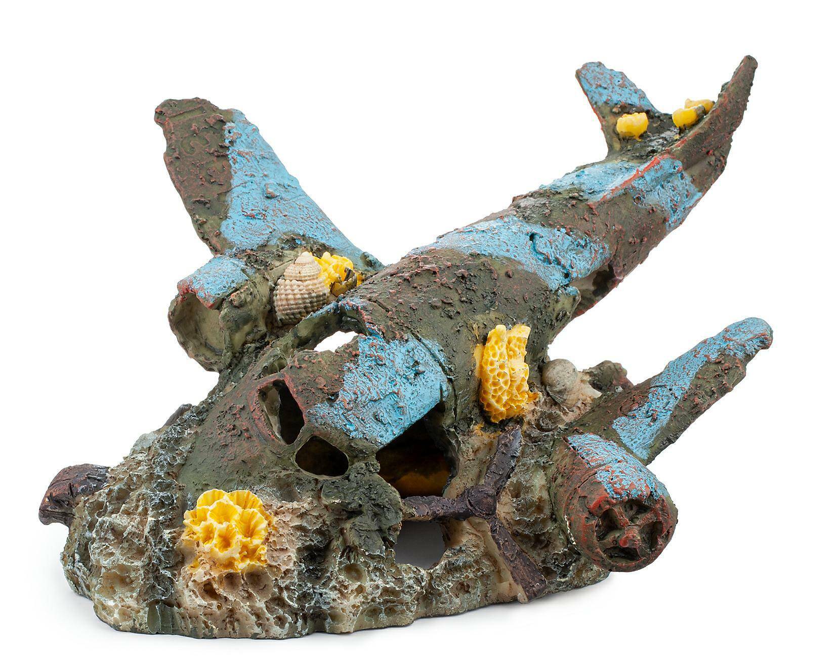Aquarium plane decoration Happet R046 - 19,5 cm