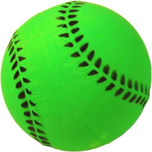 Zabawka piłka baseball Happet 72mm zielona