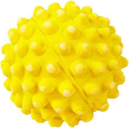 Zabawka piłka wypustki Happet 72m żółta