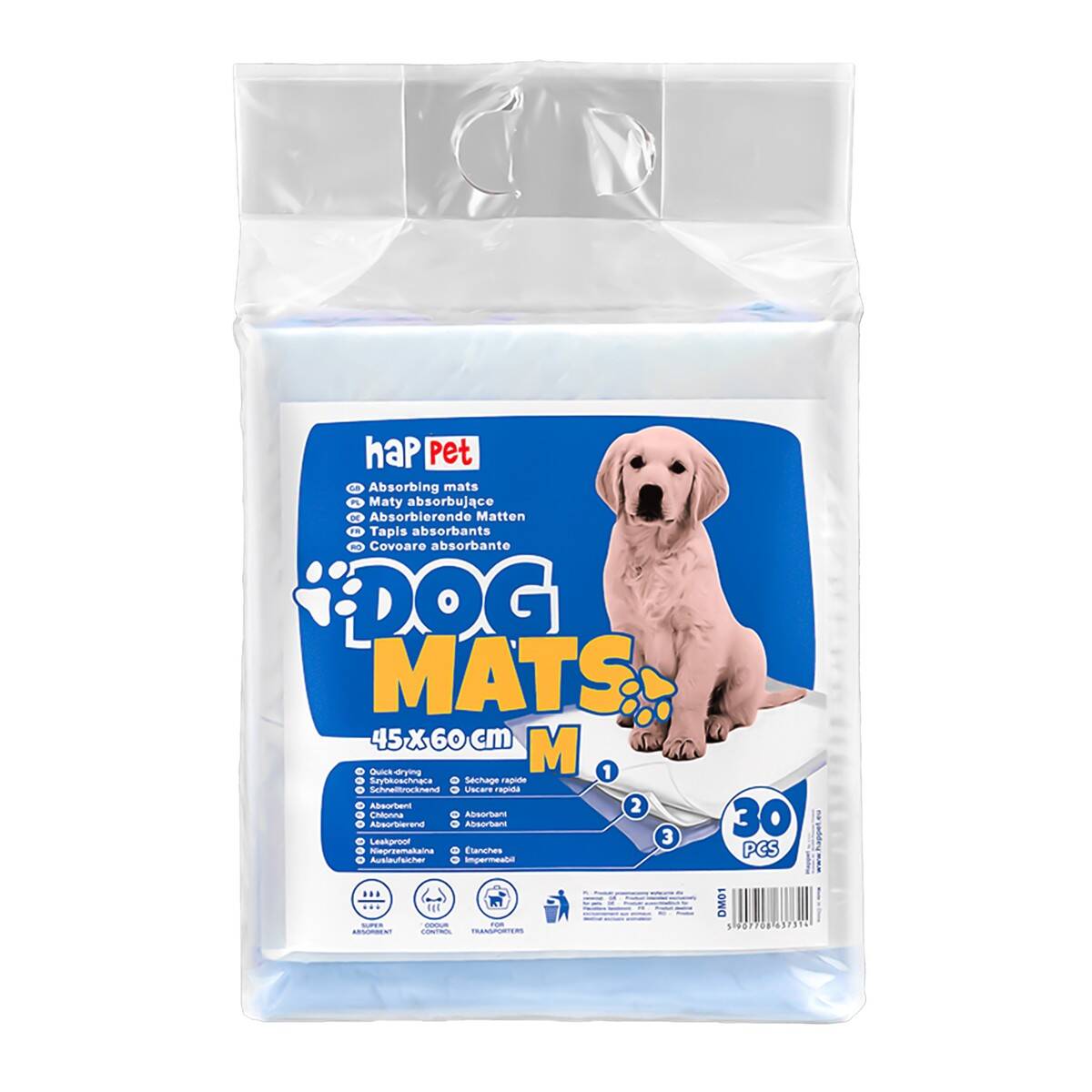 Maty Dog Mats Happet 60x45cm 30 szt. (Zdjęcie 1)