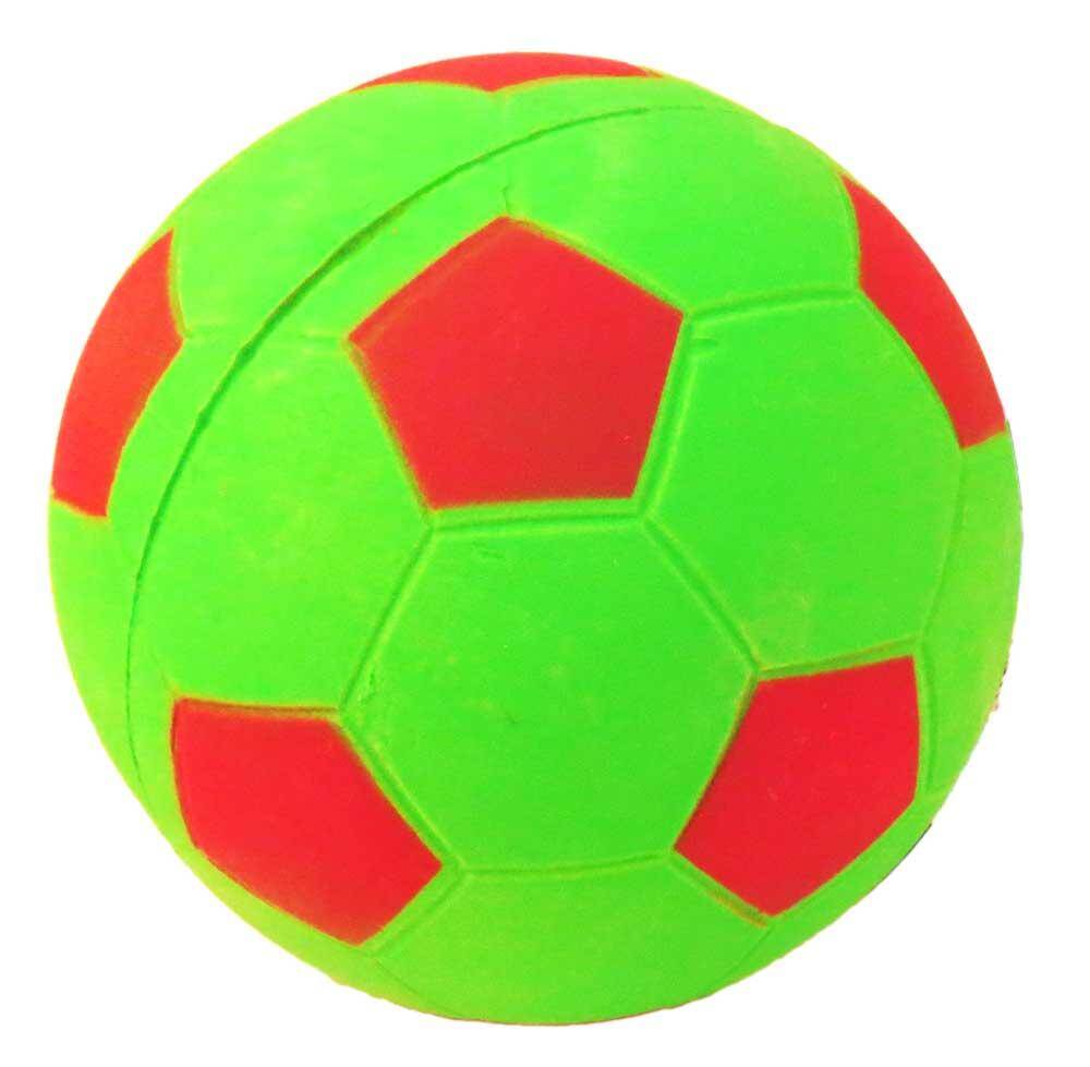 Zabawka piłka football Happet 90mm zielona (Zdjęcie 1)