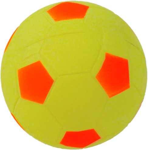 Zabawka piłka football Happet 90mm żółta (Zdjęcie 1)