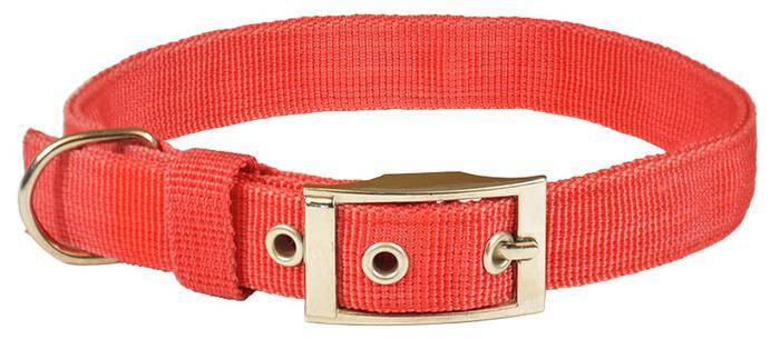 Dog-Collar / Double / Red - Happet SE24 - 2,5cm