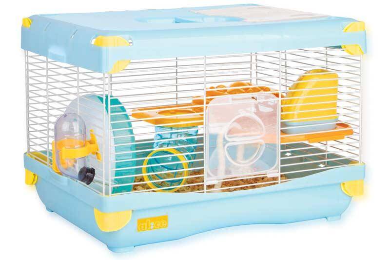 Rodent Cage GREMI Adventure Land / L Blue - Hamster